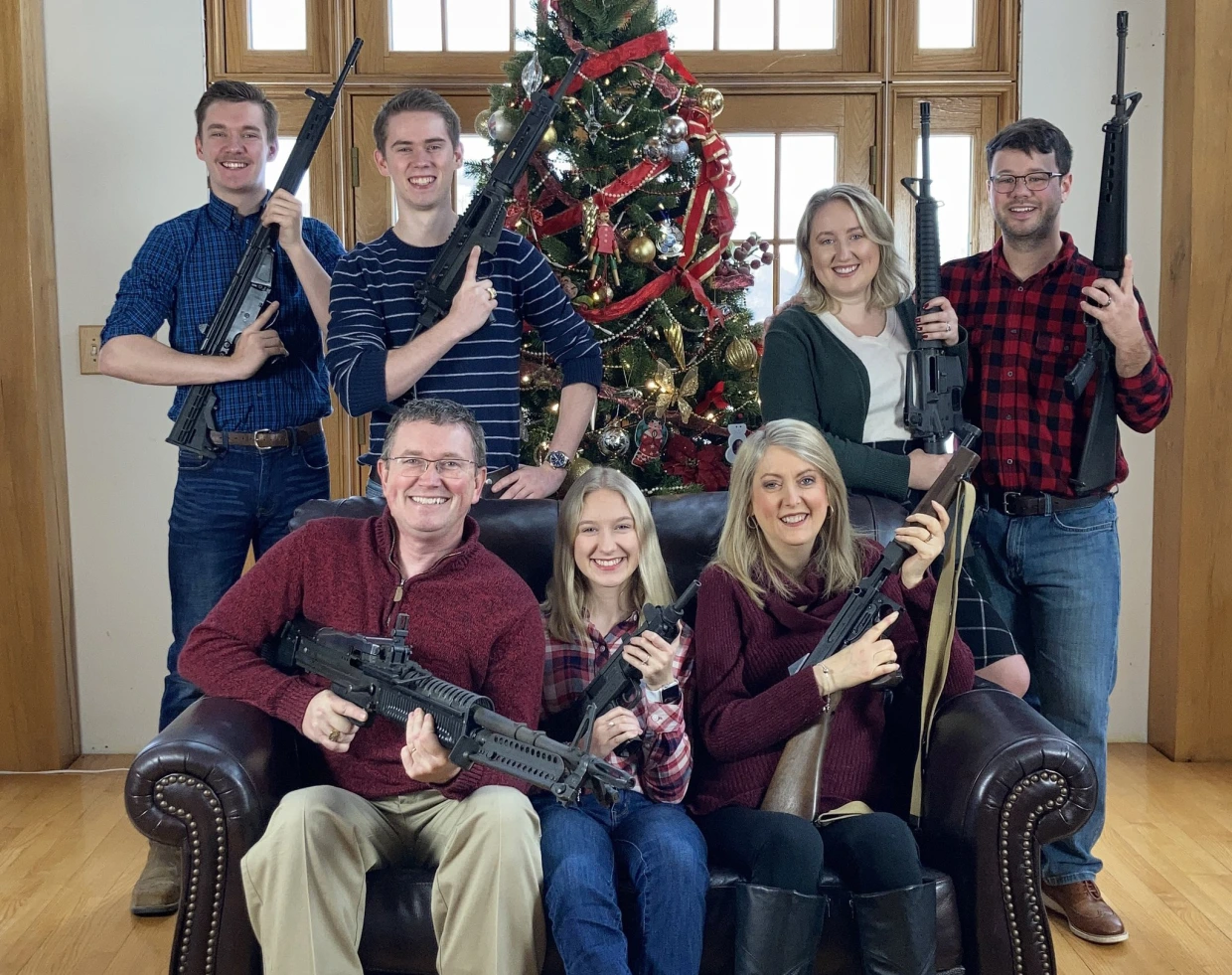 Thomas Massie christmas card