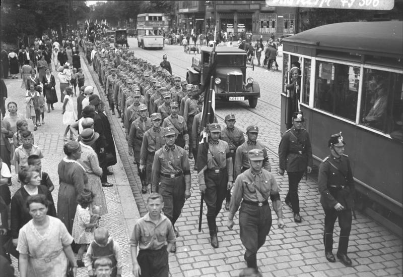 Brownshirts in Berlin 1932