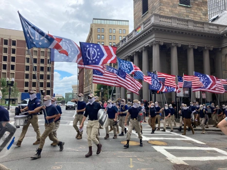 Patriot Front white supremacists